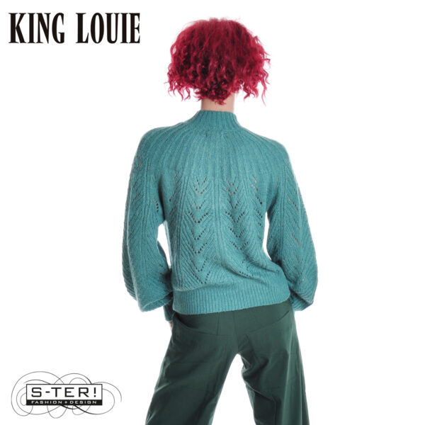 W9.2 King Louie JOANIE RAGLAN TOP ORCIA 09055 smoke green - Afbeelding 4
