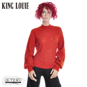 W9.3 King Louie JOANIE RAGLAN TOP ORCIA 09055 SPICY BROWN