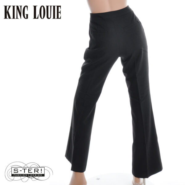 W9.21 King Louie LIVIA PANTS MARPLE 09996 BLACK - Afbeelding 5