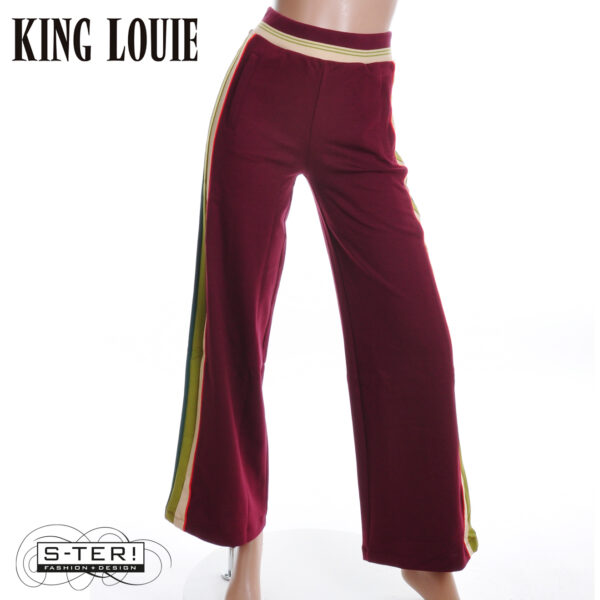 W9.27 King Louie SWEAT PANTS DAYTONA SWEAT 10118 PORTO RED - Afbeelding 6