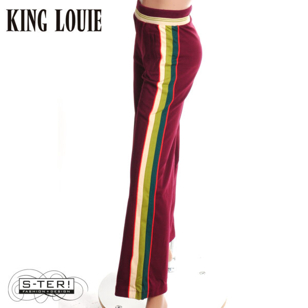 W9.27 King Louie SWEAT PANTS DAYTONA SWEAT 10118 PORTO RED - Afbeelding 5