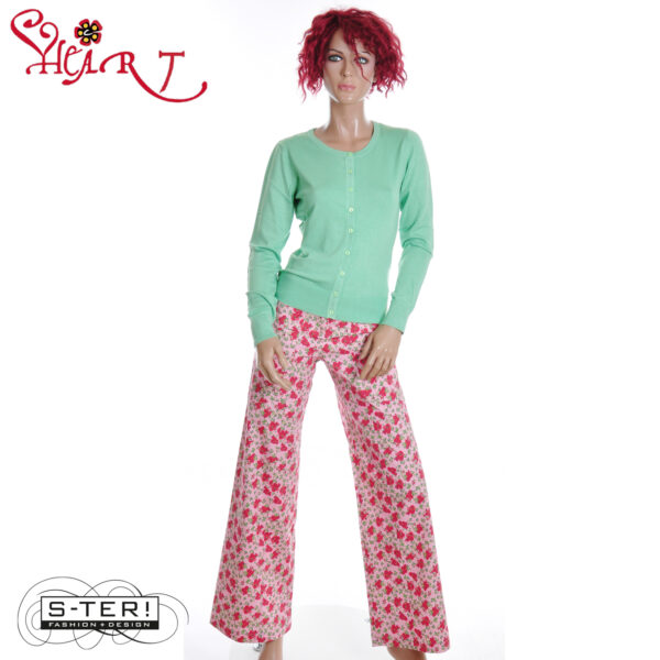 S26.6 HEART TRIANGLE TROUSERS CS5 RED Y03 - Afbeelding 3
