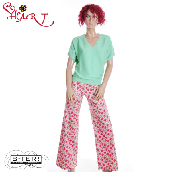 S26.6 HEART TRIANGLE TROUSERS CS5 RED Y03 - Afbeelding 4