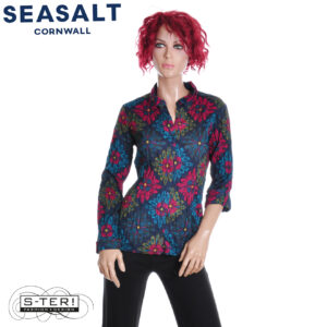 W7.107 Seasalt Cornwall Larissa Shirt CUT GLASS MIX