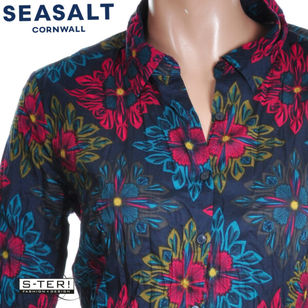 W7.107 Seasalt Cornwall Larissa Shirt CUT GLASS MIX - Afbeelding 3