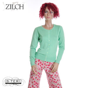 Z21.25 ZILCH CARDIGAN ROUND NECK 51BAS20.002 JADE