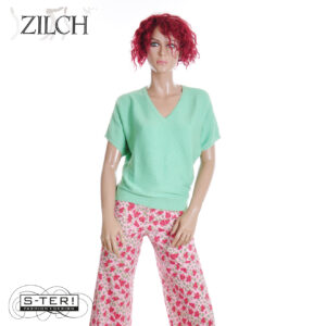 Z21.26 ZILCH TOP RIB KNIT 51BAS30.105 JADE