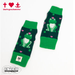 W3.60 blutsgeschwister handstulpen hand on heart 001253-210 01779 froggy glove