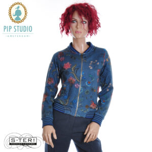 W25.4 pip studio NICOS JACKET COCO FLOWER BLUE