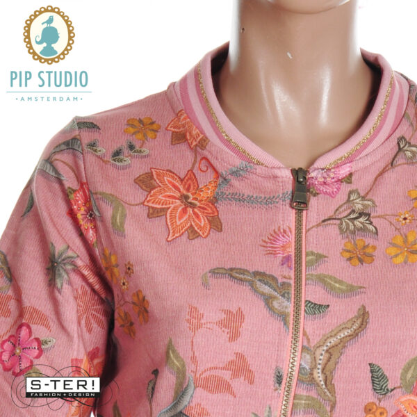 W25.3 pip studio NICOS JACKET COCO FLOWER CORAL - Afbeelding 6