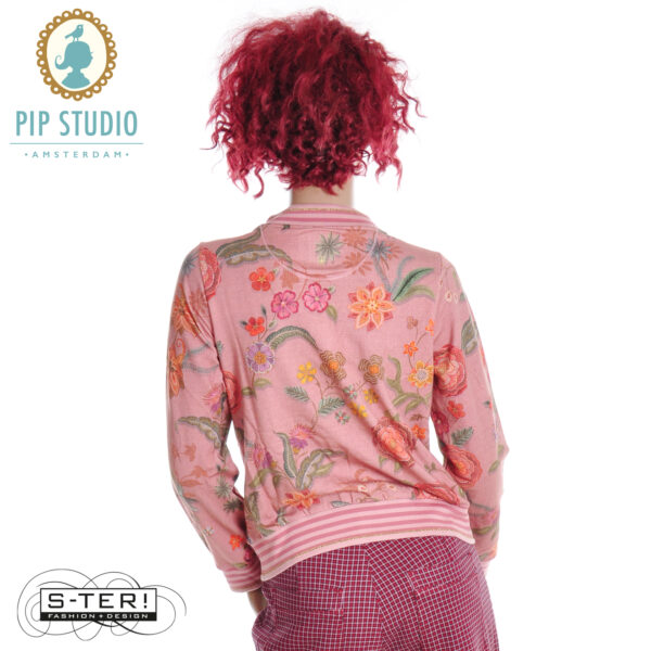 W25.3 pip studio NICOS JACKET COCO FLOWER CORAL - Afbeelding 5
