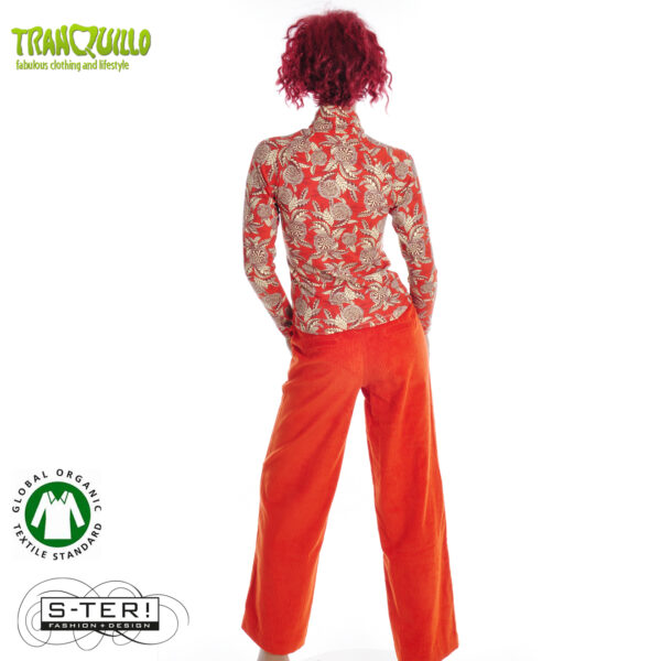 W23.20 Tranquillo FEMININE ECOVERO SHIRT  C154 FLOWER FIELDS - Afbeelding 7
