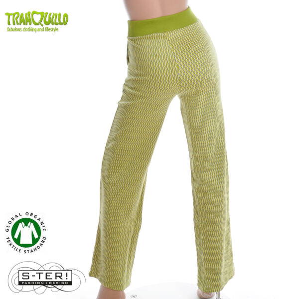 W23.23 Tranquillo KNITTED PANTS RETRO LOOK G140 SEAWEED - Afbeelding 8