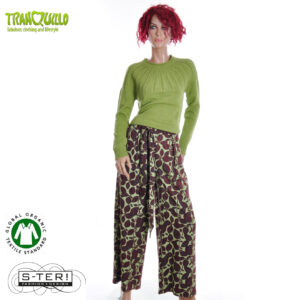 W23.24 Tranquillo LOOSE ECOVERO PANTS G21 BOTANIC