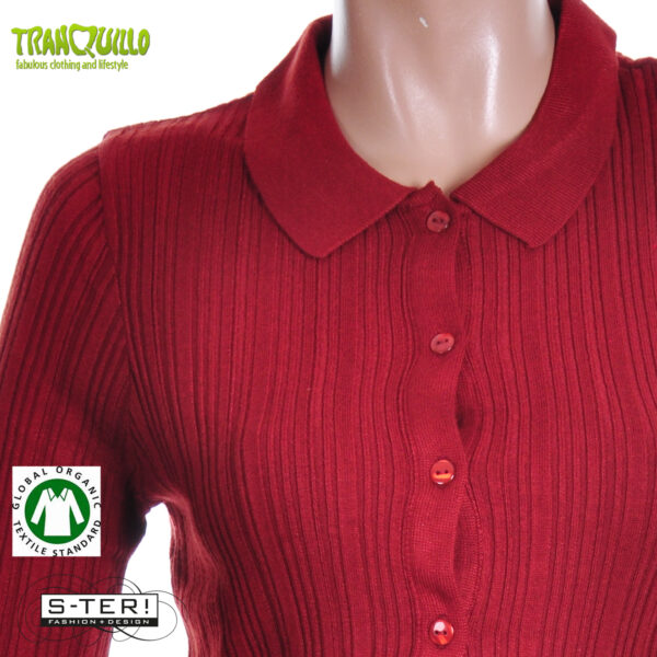 W23.25 Tranquillo SILKY ECOVERO JACKET A110 FIRED BRICK - Afbeelding 8