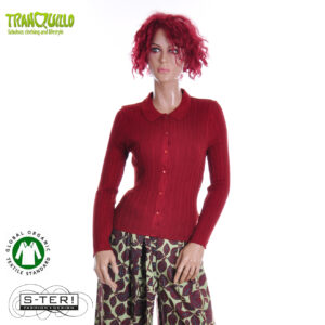 W23.25 Tranquillo SILKY ECOVERO JACKET A110 FIRED BRICK