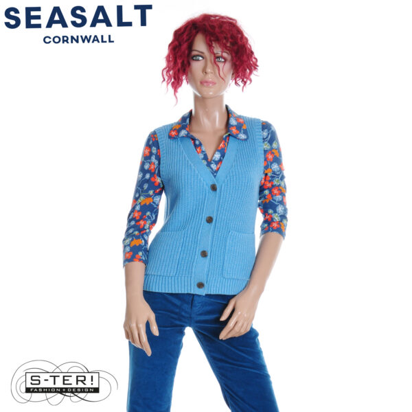 W7.5 Seasalt Cornwall WAVECREST SHIRT WINDING NASTURTIUMS SQUALL - Afbeelding 7