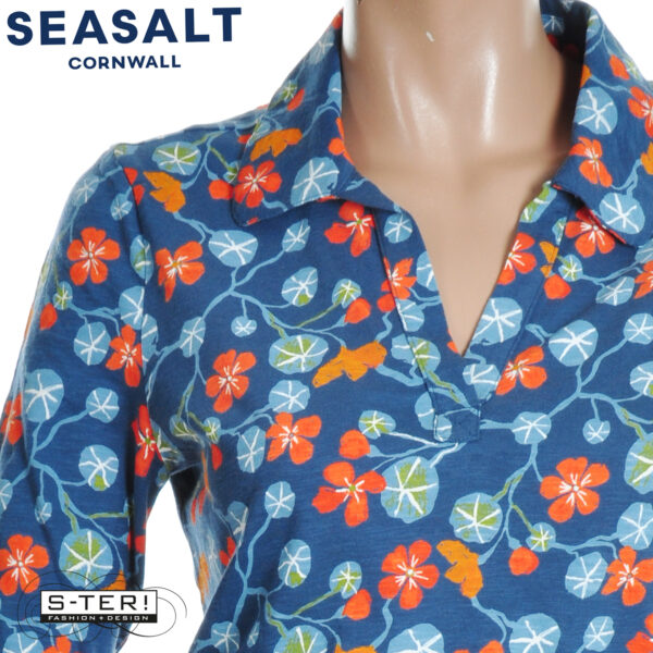 W7.5 Seasalt Cornwall WAVECREST SHIRT WINDING NASTURTIUMS SQUALL - Afbeelding 6