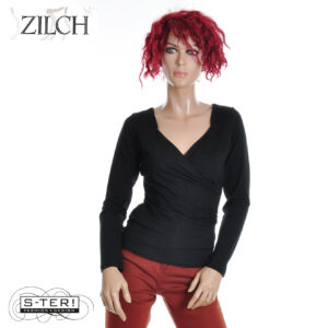 W21.10 ZILCH TOP CROSS 52EVI10.161 BLACK