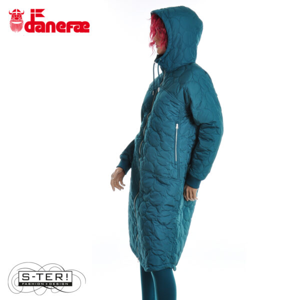 W5.52 danefae DANEDRAMA THERMO COAT DK SLATE - Afbeelding 5