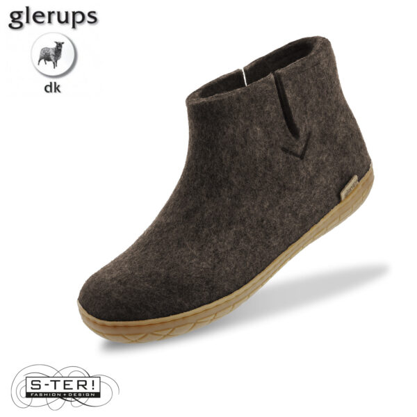 GR-09-02 GLERUPS BOOT RUBBER BROWN - Afbeelding 5