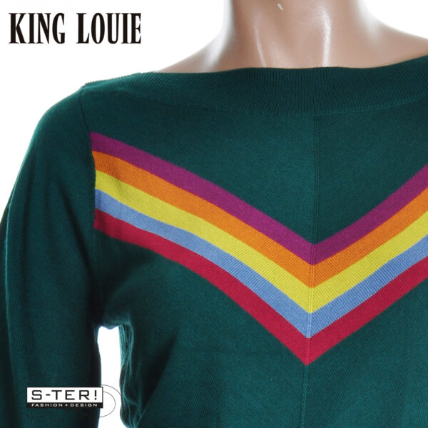 W9.9 King Louie AUDREY BELL TOP AZZY 09898 GREEN - Afbeelding 8
