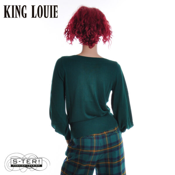 W9.9 King Louie AUDREY BELL TOP AZZY 09898 GREEN - Afbeelding 4