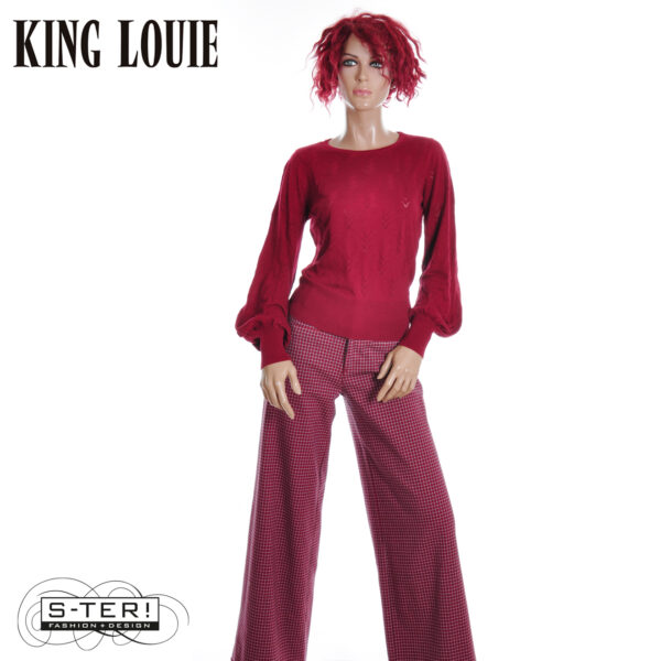 W9.10 King Louie BELL TOP CLUB 09901 CABERNET RED - Afbeelding 5