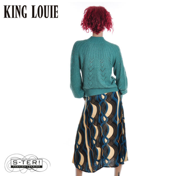 W9.20 King Louie JUNO SKIRT ELYSSE 09979 BLACK - Afbeelding 5