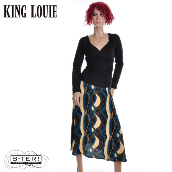 W9.20 King Louie JUNO SKIRT ELYSSE 09979 BLACK