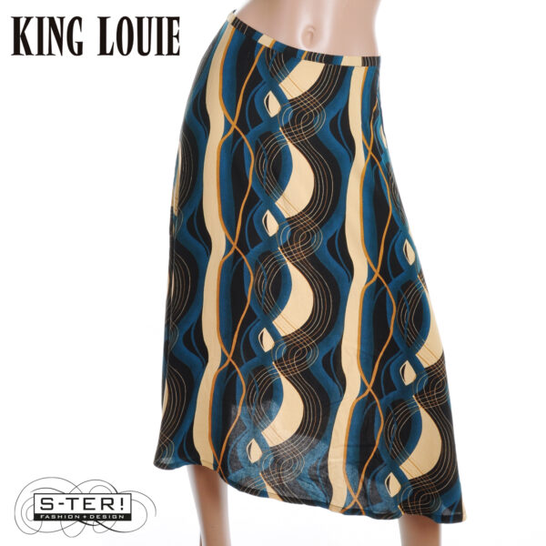 W9.20 King Louie JUNO SKIRT ELYSSE 09979 BLACK - Afbeelding 6