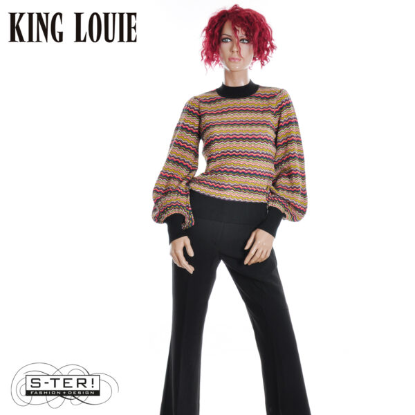 W9.11 King Louie MAYA TURTLE TOP MEISEL 09909 MULTICOLOUR - Afbeelding 4