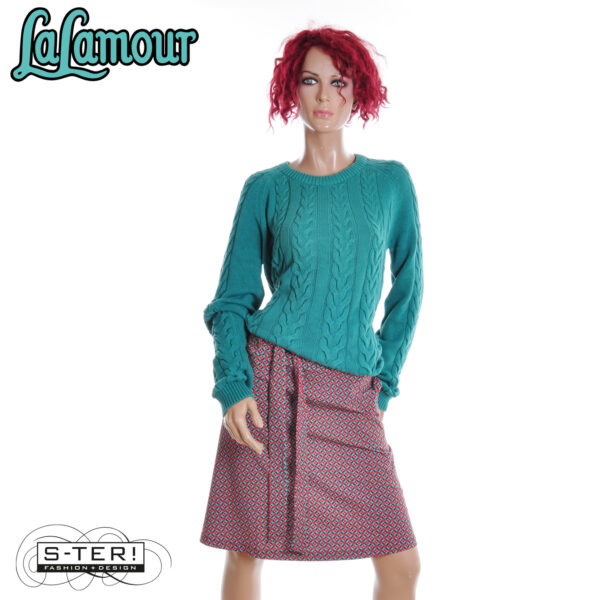 W31.22 Lalamour DEMI SKIRT LAWI2592 GRAFIC MILL - Afbeelding 4