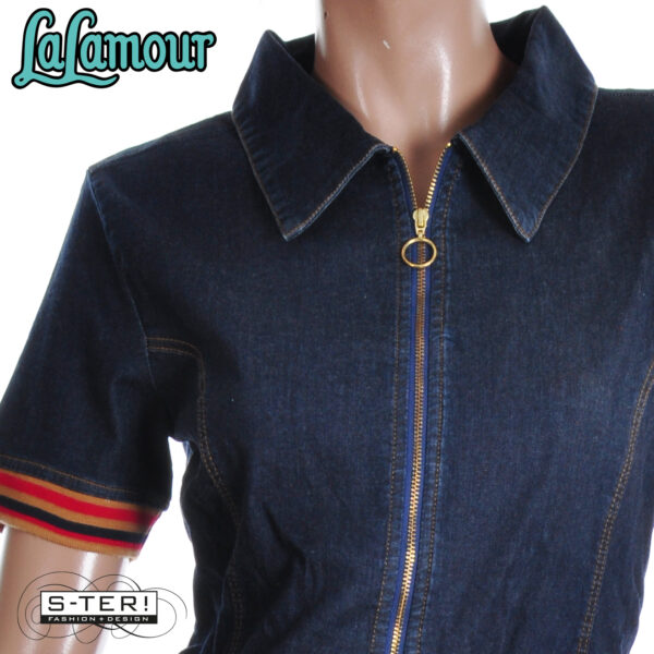 W31.33 Lalamour LILLY JUMPSUIT LAWI25230 DENIM - Afbeelding 5