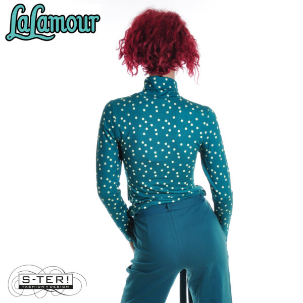 W31.35 Lalamour RUBY TOP LS LAWI25373 DOTS - Afbeelding 4
