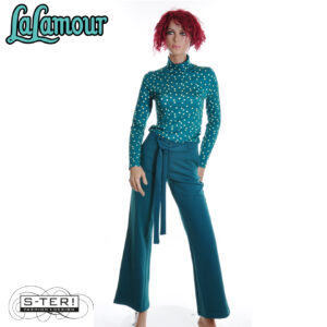 W31.39 Lalamour SUE PANTS LAWI25413 PUNTA DI ROMA PETROL
