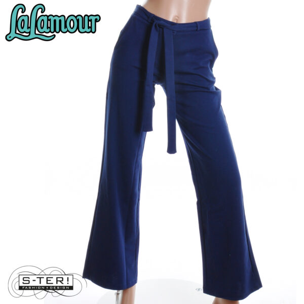 W31.37 Lalamour SUE PANTS LAWI25411 PUNTA DI ROMA BLUE - Afbeelding 5
