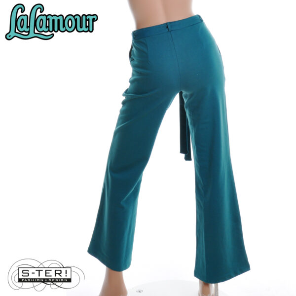 W31.39 Lalamour SUE PANTS LAWI25413 PUNTA DI ROMA PETROL - Afbeelding 6