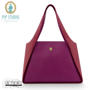 W25.11 Pip Studio FILOU SHOULDERBAG LARGE PURPLE 40x15.5x48cm