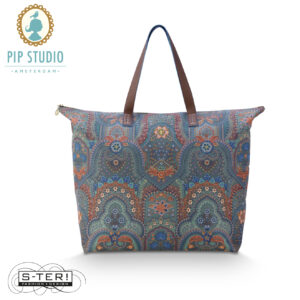 W25.13 Pip Studio Tilda tote bag LARGE JABALI dark blue 66x20x44 cm