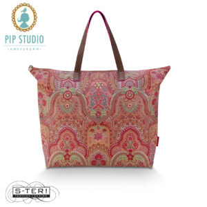 W25.12 Pip Studio Tilda tote bag LARGE JABALI red 66x20x44 cm