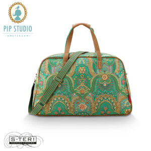 W25.17 Pip Studio TOVY WEEKEND BAG MEDIUM JABALI green 57-22-37 cm