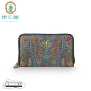 W25.9 Pip Studio WILLOW wallet JABALI BLUE 18x11x3 cm