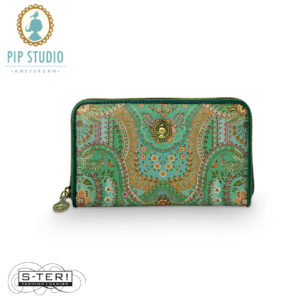 W25.10 Pip Studio WILLOW wallet JABALI GREEN 18x11x3 cm
