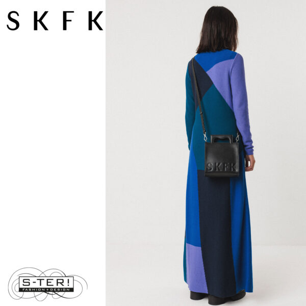 W16.25 SKFK BEDIA GOTS DRESS WDR01533 MULTICOLOUR - Afbeelding 4