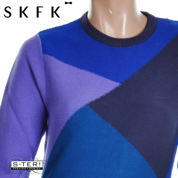 W16.25 SKFK BEDIA GOTS DRESS WDR01533 MULTICOLOUR - Afbeelding 3