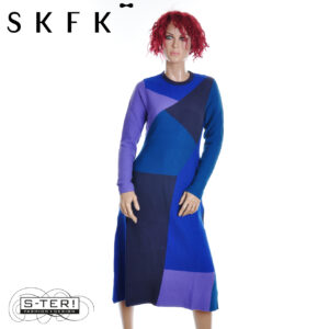 W16.25 SKFK BEDIA GOTS DRESS WDR01533 MULTICOLOUR
