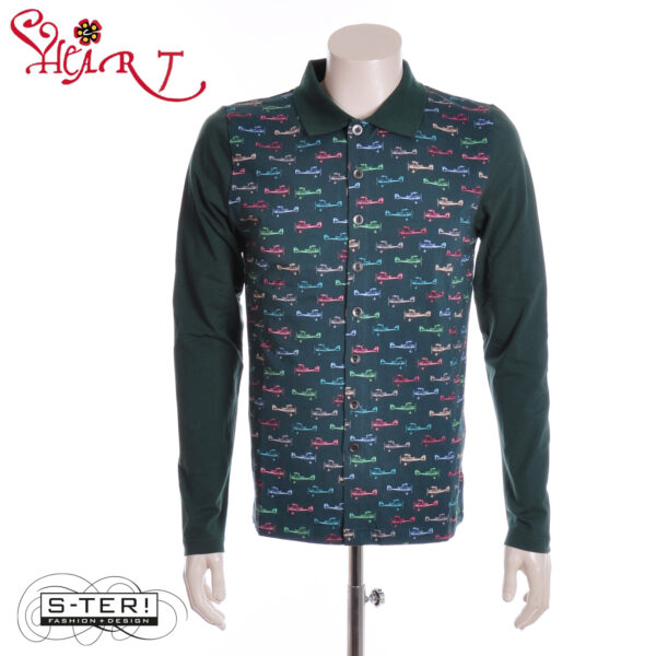 W26.42 MARTIN SALINAN BLOUSE tpc2 green