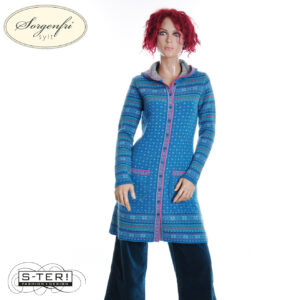W11.21 SORGENFRI ANN D10 CARDIGAN LONG 02252-0137 LAKE