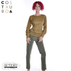 W24.12 Costura  NURIA TROUSERS OLIVE